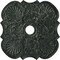 Ekena Millwork Flower Ceiling Medallion (Canopies up to 6 1/4"), 29"OD x 3 5/8"ID x 1 3/8"P, Painted Turtle Crackle CM29FWPTC - alternate 1